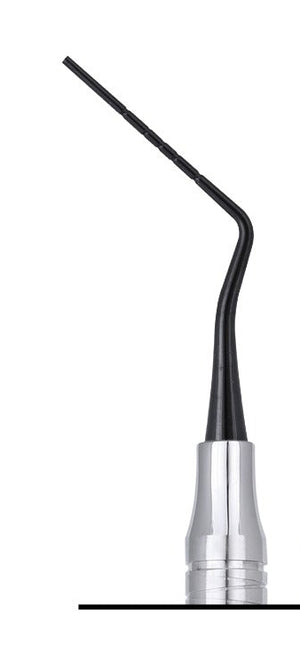 SurgiMac Grisdale Bone Condenser, 1.0/1.7mm, Black(TiN) Tips, Bone Grafting Plugger, 8-11-13-15-18mm, Double-Ended, Stainless Steel, Air Series, 1/Pk | SurgiMac Dental Supply