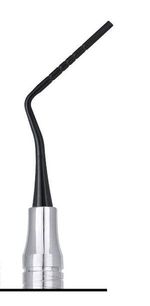 SurgiMac Grisdale Bone Condenser, 1.0/1.7mm, Black(TiN) Tips, Bone Grafting Plugger, 8-11-13-15-18mm, Double-Ended, Stainless Steel, Air Series, 1/Pk | SurgiMac Dental Supply