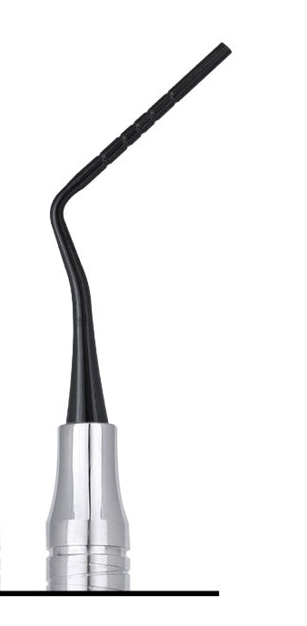 SurgiMac Grisdale Bone Condenser, 1.0/1.7mm, Black(TiN) Tips, Bone Grafting Plugger, 8-11-13-15-18mm, Double-Ended, Stainless Steel, Air Series, 1/Pk | SurgiMac Dental Supply