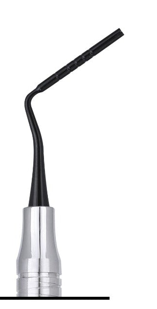 SurgiMac Grisdale Bone Condenser, 1.7/2.0mm Bone Grafting Plugger, Black(TiN) Tips, 8-11-13-18mm, Stainless Steel, Air Series, 1/Pk | SurgiMac Dental Supply