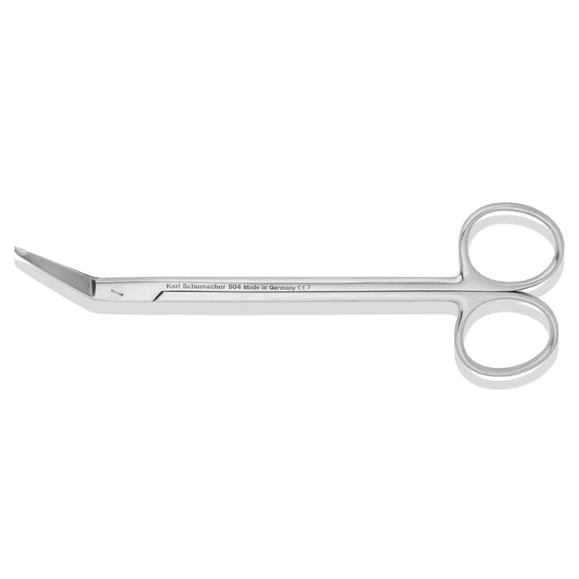 SurgiMac #904 Suture Scissors, Angled, 16cm, Stainless Steel, Air Series, 1/Pk