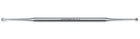 Premier Lucas Alveolar #76 Double End Surgical Curette with Light Touch Octagon