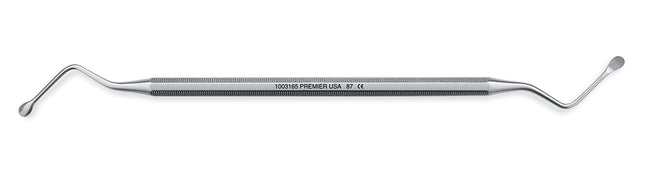 Premier Lucas Alveolar #87 Double End Surgical Curette with Light Touch Octagon