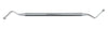 Premier Lucas Alveolar #87 Double End Surgical Curette with Light Touch Octagon