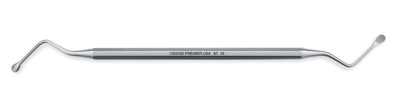 Premier Lucas Alveolar #87 Double End Surgical Curette with Light Touch Octagon