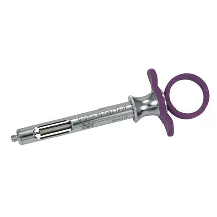 Syringe Petite Aspirating Cw Purple | Precision Dental Tool