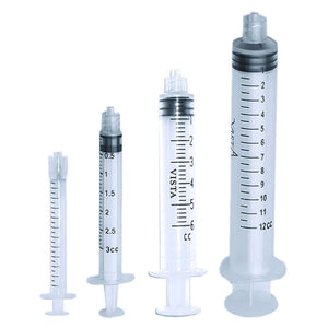 3D Dental Luer Lock Syringe 6cc 100/Bx | SurgiMac Dental Supply