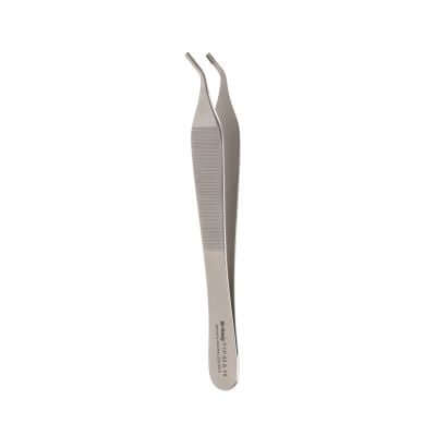 Hu-Friedy 43 Angled 7X7 Adson-Brown Tissue Pliers | SurgiMac Dental Supply