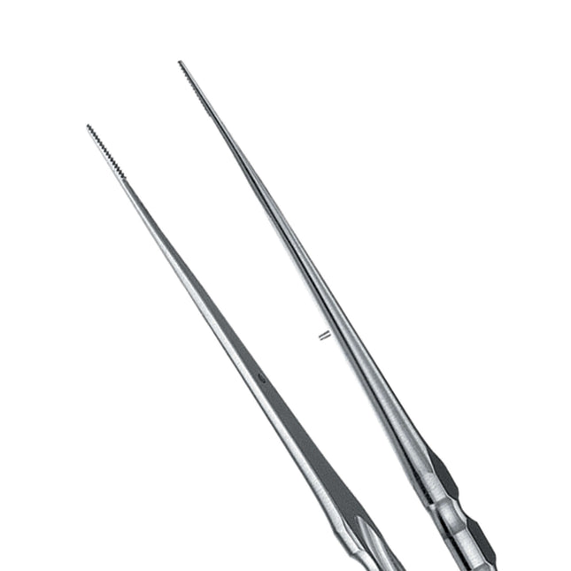 Hu-Friedy Cooley Micro Tissue Pliers, Multiple Teeth, Straight, 18cm (7") | SurgiMac Dental Supply