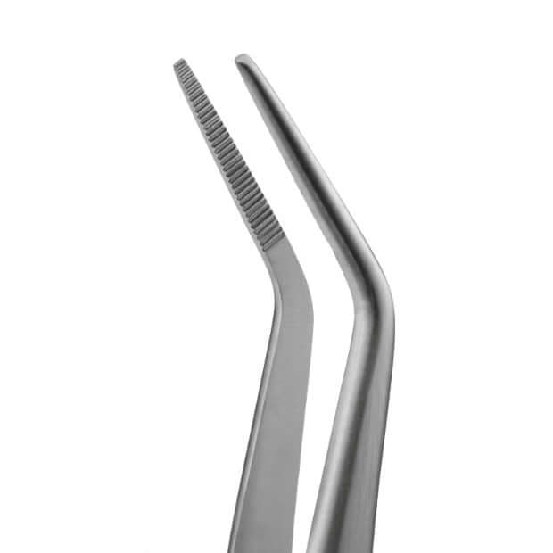 SurgiMac #19 Dressing Pliers, Serrated Tips, Diagnostic Instruments, Stainless Steel, Air Series, 1/Pk | SurgiMac Dental Supply