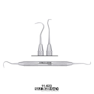SurgiMac #U15/30 Scaler, Double-Ended, Stainless Steel, Air Series, 1/Pk | SurgiMac Dental Supply