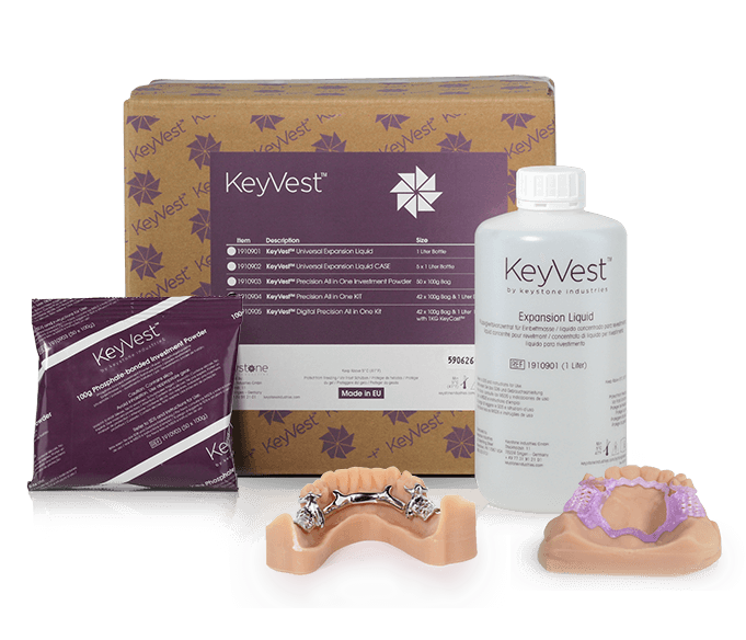 KeyVestâ„¢ Universal dental investment material | SurgiMac Dental Supply