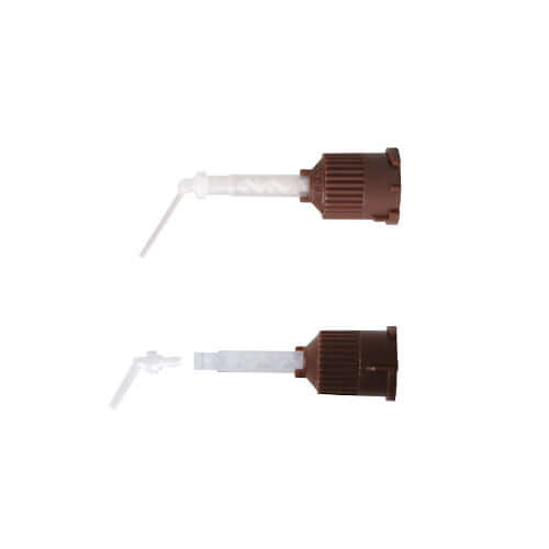 T-Mix HP Mixing Tips, Core Material, Brown, 25 Standard Clear Intra-Oral Tips, 25/bg VP-8165T