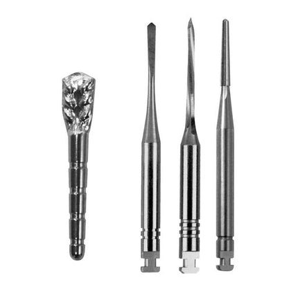 Kit #4 Fine Stainless Steel Starter Kit - Flat-Head | S120 | | Dental, Dental Equipment, Pins & posts, Post kits & refills | Parkell | SurgiMac