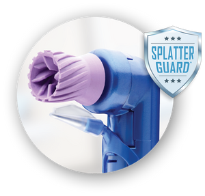 Vera Splatter Guard Classic Elite Original LF Prophy Angle w/Cup, 750/Bx. Soft 296249