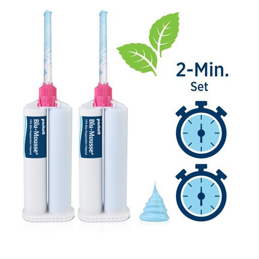 Parkell | Blu-Mousse Classic Peppermint 2-Min Set | S437S