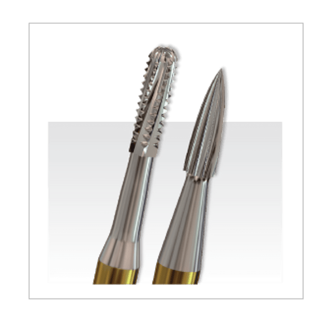 Alpen/Speedster FG #331G SS (short shank) Pear shaped carbide bur, package of 10 | SurgiMac Dental Supply