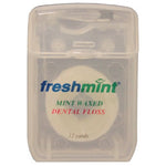 Freshmint Waxed Floss, Mint, 12 yds, 144/Cs