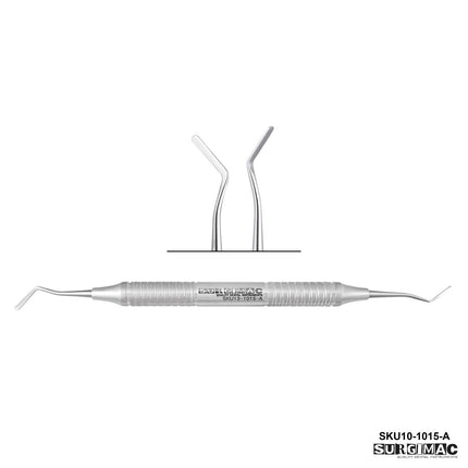 SurgiMac | SurgiMac #4 Felt Composite Instrument, Stainless Steel, Regular Handle, Air Series, 1/Pk | 13-1015-A