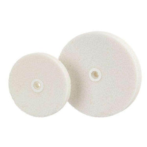 White Acrylic Knock-down Wheels | SurgiMac Dental Supply