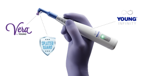 Vera Splatter Guard Classic Elite Original LF Prophy Angle w/Cup, 750/Bx. Soft 296249
