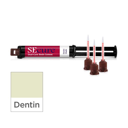 SEcure Dentin Resin Cement Kit (9gm-Syringe & 10 Tips) | S274 | Parkell | SurgiMac