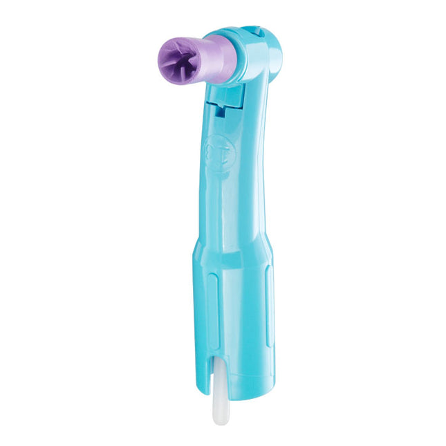 Young Dental | Young Contra, Disposable, Prophy Angle W/ Soft, Purple, Latex Free, Turbo Plus Cup, 200/bx | 153620