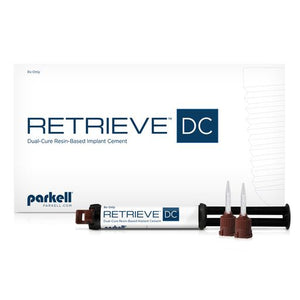 Retrieve DC Implant Cement Kit: 5ml Cartridge + 10 Brown Tips S251