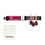 SEcure White Resin Cement Kit (9gm-Syringe, 10 Tips) S273