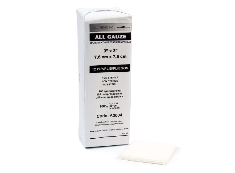Gauze Sponge, 3