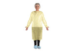Isolation Gown, Regular, Yellow, Breathable, 10/Bg, 10 Bg/cs A69972