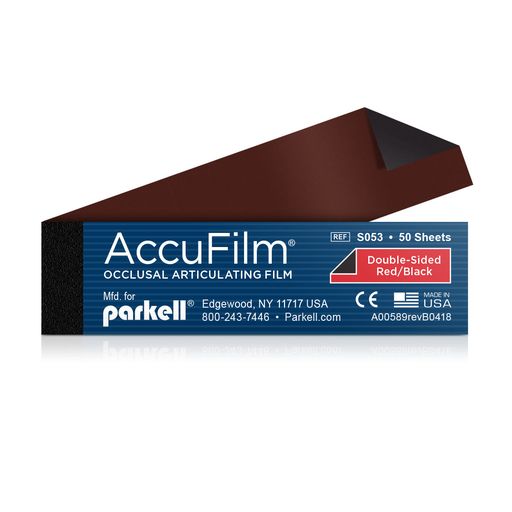 AccuFilm II Red/Black Booklets - (5 Booklets of 50) S053