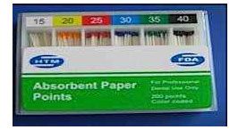 SurgiMac Meta Absorbent Paper Points #20-35 .04 & .06 Tapered, MacSafe, 60/Box