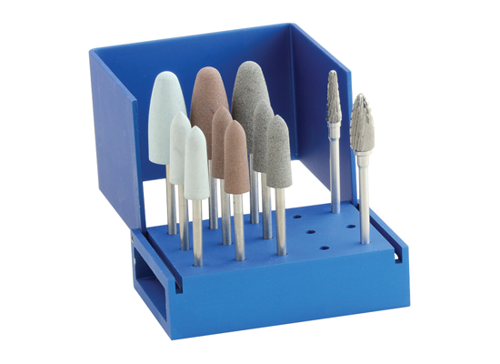 Shofu Dental | Shofu Dental Acrylic Polishing Kit HP - Metal, Package of one 84-T and one 70-A | 0321B