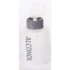 House Brand Imprinted Alcohol Dispenser, Clear. 9 Oz. Capacity, Single Dispenser | SurgiMac Dental Supply