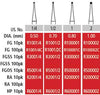 Alpen FG #1 Round Carbide Bur, clinic pack of 100 burs