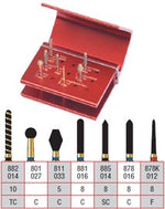 Alpen R1005CB Crown and Bridge Prep Kit. Ceramic and Ceramic Metal Crown | SurgiMac Dental Supply