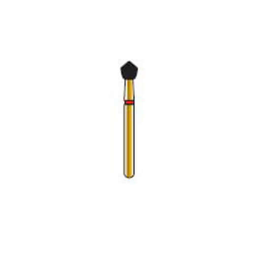 Alpen FG #905.031 Fine Grit, Acorn shaped Diamond Bur. Package of 5 Burs | SurgiMac Dental Supply