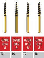 Alpen Turbo Cut FG #878K.014 Supercoarse Grit, Curettage Turbo Cut Diamond Bur | SurgiMac Dental Supply