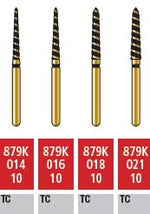 Alpen Turbo Cut Alpen TurboCut FG #879K.016 Supercoarse Grit, Curettage/Beveled | SurgiMac Dental Supply