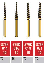 Alpen Turbo Cut Alpen TurboCut FG #879K.018 Supercoarse Grit, Curettage/Beveled | SurgiMac Dental Supply