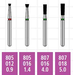 Alpen x1 FG #807.016 Coarse Grit, Inverted Cone, Single Use Diamond Bur | SurgiMac Dental Supply