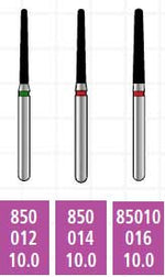 Alpen x1 FG #850.014 Coarse Grit, Round End Taper, Single Use Diamond Bur | SurgiMac Dental Supply