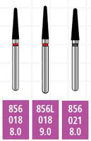 Alpen x1 FG #856.018 Fine Grit, Round End Taper, Single Use Diamond Bur | SurgiMac Dental Supply