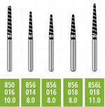 Alpen x1 FG #856.016 TurboCut Grit, Round End Taper, Single Use Diamond Bur | SurgiMac Dental Supply