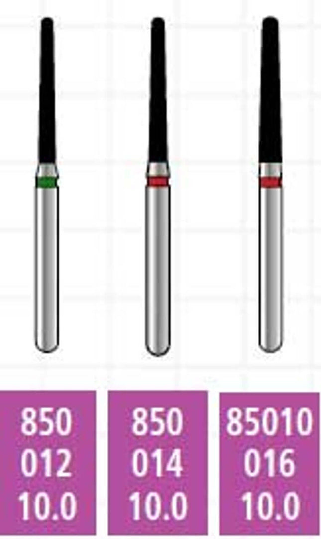 Alpen x1 FG #85010.016 Fine Grit, Round End Taper, Single Use Diamond Bur | SurgiMac Dental Supply