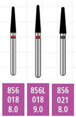 Alpen x1 FG #856.024 Super Coarse Grit, Round End Taper Large, Single Use | SurgiMac Dental Supply