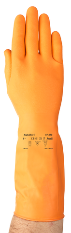 Alphatec Latex Glove, Orange, Latex 87320065-1