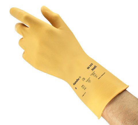 Ansell Canners & Handlers Latex Gloves | 120141-7-12prbg | Ansell | SurgiMac