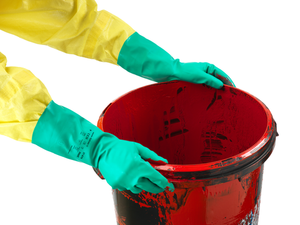 Solvex Nitrile Chemical Protection Gloves 117272-1